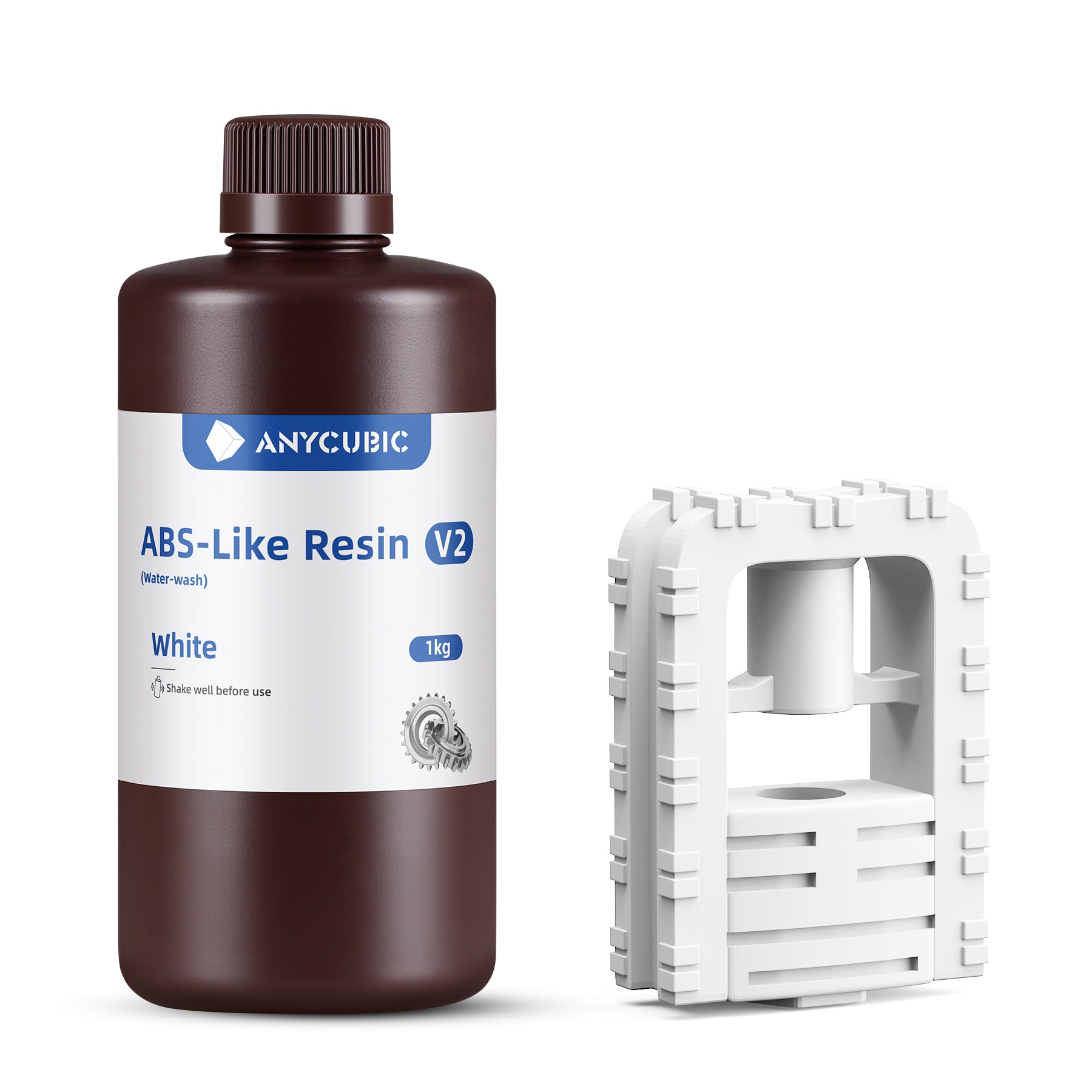 Anycubic Resina ABS V2 Lavable: resina avanzada para impresiones